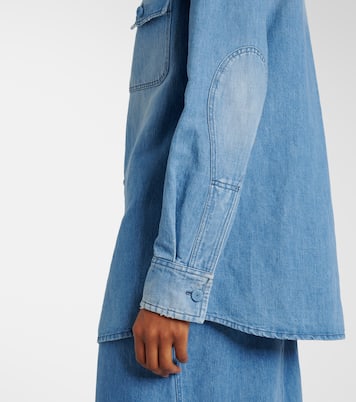 Camisa John Austin de denim | Gabriela Hearst