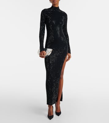 Abito midi in maglia di cotone | David Koma