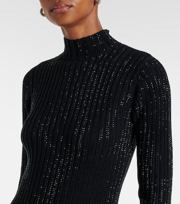 Abito midi in maglia di cotone | David Koma