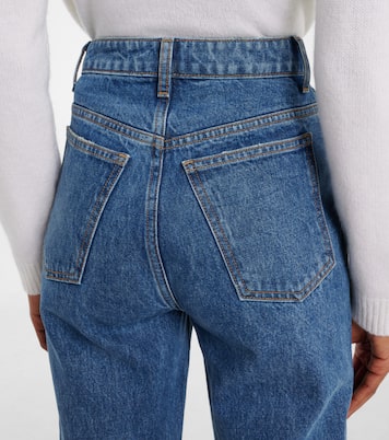Jeans rectos Danielle de tiro alto | Khaite