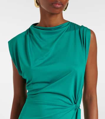 Robe midi asymétrique | Victoria Beckham