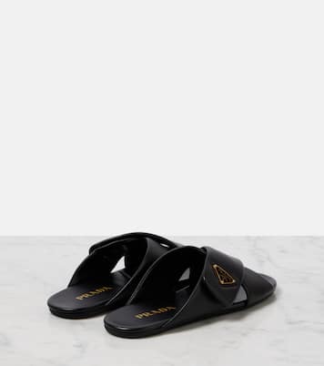 Sandalen aus Leder | Prada