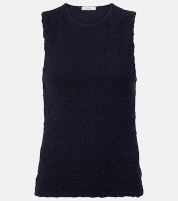 Top in misto cotone a punto smock | Vince
