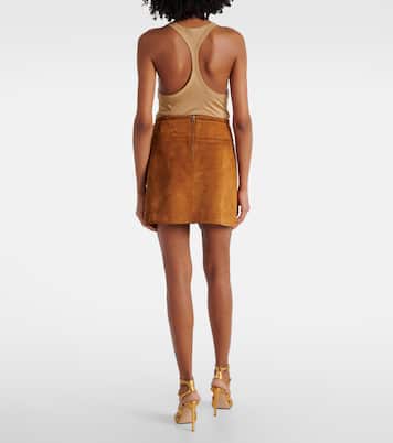 Minirock aus Veloursleder | Tom Ford