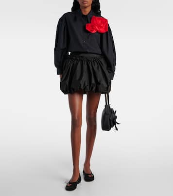 Minirock aus Taft | Simone Rocha