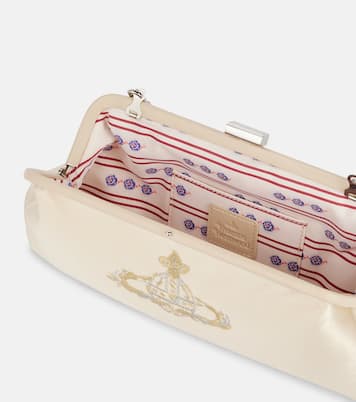 Pochette Dorothy brodée en satin | Vivienne Westwood