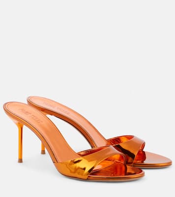 Sandalen Lidia 70 aus Metallic-Leder | Paris Texas