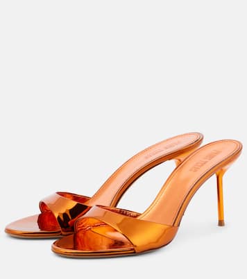 Sandalen Lidia 70 aus Metallic-Leder | Paris Texas