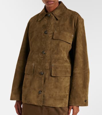 Giacca oversize in suede | Vince