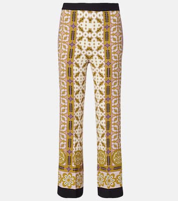 Pantaloni regular con stampa | La DoubleJ