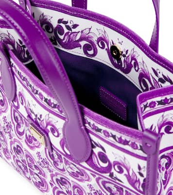 Borsa Majolica con pelle | Dolce&Gabbana Kids