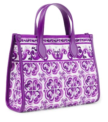 Borsa Majolica con pelle | Dolce&Gabbana Kids