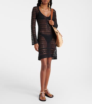 Abito corto Pia in crochet | Isabel Marant