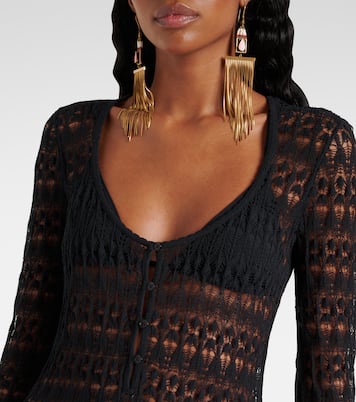 Abito corto Pia in crochet | Isabel Marant