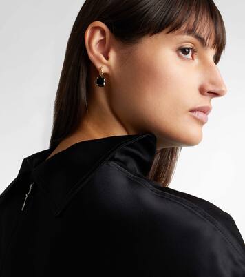 Pendientes Marbella de oro de 18 ct (750/1000) con ónix | David Yurman