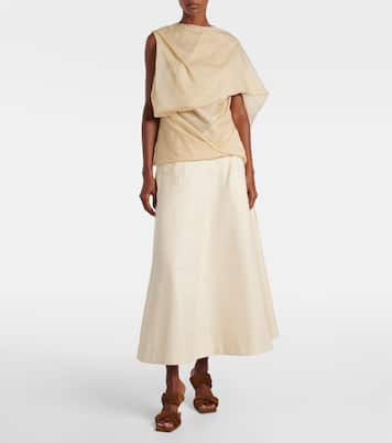 Draped asymmetric top | Entire Studios