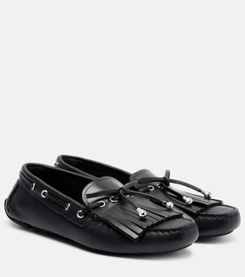 Manon leather moccasins | Jimmy Choo