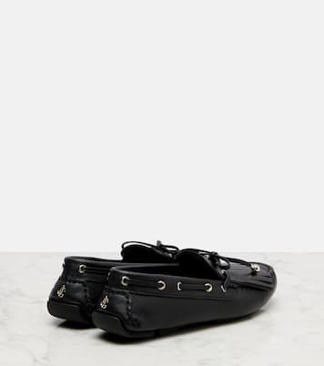 Manon leather moccasins | Jimmy Choo