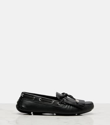 Manon leather moccasins | Jimmy Choo