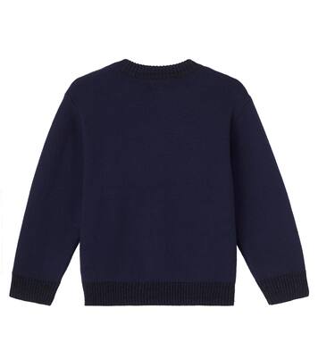 Bello jacquard cotton-blend sweater | Molo