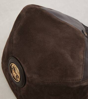 Chloé Balloon Small leather and suede shoulder bag | Chloé