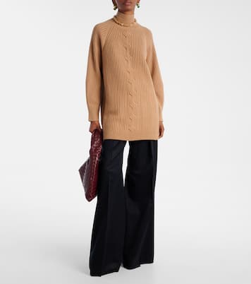 Ori camel hair wide-leg pants | Max Mara