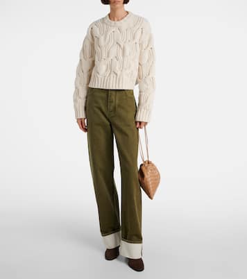 Dustbag Intrecciato Small leather clutch | Bottega Veneta