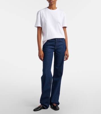 Serata cotton jersey T-shirt | The Row