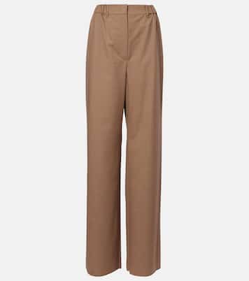 Gerade Hose Salpa aus Schurwolle | Max Mara