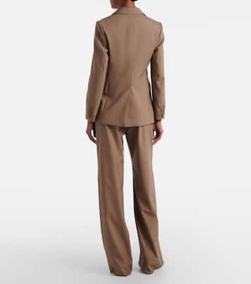 Gerade Hose Salpa aus Schurwolle | Max Mara