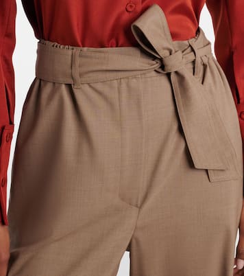Gerade Hose Salpa aus Schurwolle | Max Mara