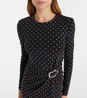 Embellished gathered jersey gown | Roland Mouret