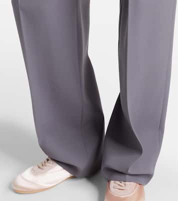 Pleated wool wide-leg pants | Jil Sander