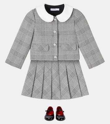 Jacke aus einem Wollgemisch  | Self-Portrait Kids