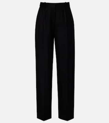 Flannel wide-leg pants | Toteme