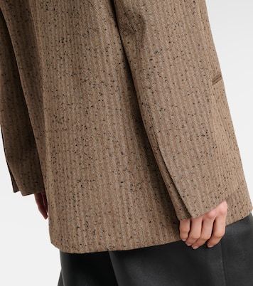 Blazer in misto lana a spina di pesce | Róhe