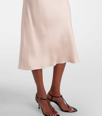 Robe en satin de soie à dentelle | Róhe