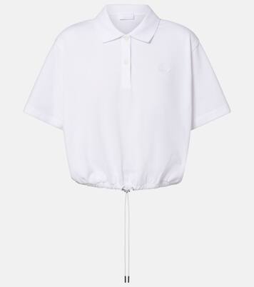 Cotton piqué polo shirt | Moncler