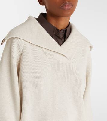 Monili cotton sweater | Brunello Cucinelli