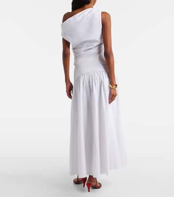 Procida棉质府绸加长半身裙 | Staud