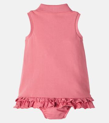 Baby cotton jersey T-shirt and bloomers set | Polo Ralph Lauren Kids