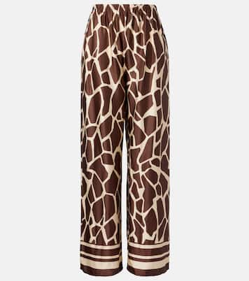 Weite Hose Jensen aus Satin | Faithfull