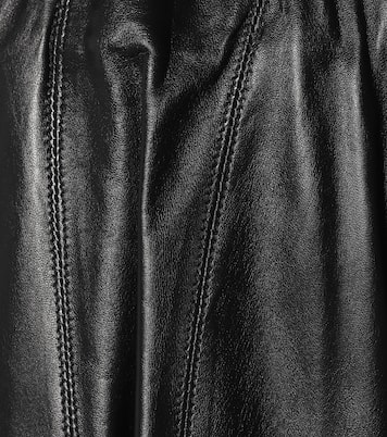 Leather midi skirt | Marni