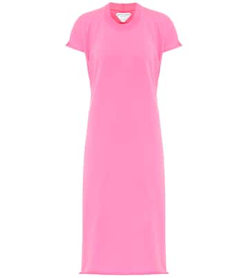 Vestido midi de punto fino | Bottega Veneta