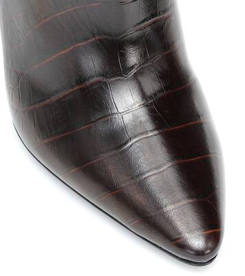 Botas altas de piel efecto coco | Tom Ford