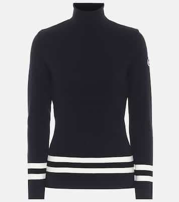 Judith striped turtleneck sweater | Fusalp