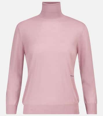 Rollkragenpullover aus Schurwolle | Prada