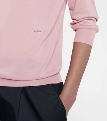 Rollkragenpullover aus Schurwolle | Prada