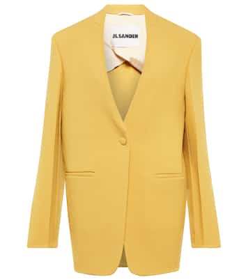 Blazer en laine mélangée | Jil Sander