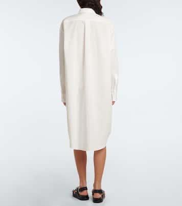 Bedrucktes Kleid aus Baumwollpopeline | Marni